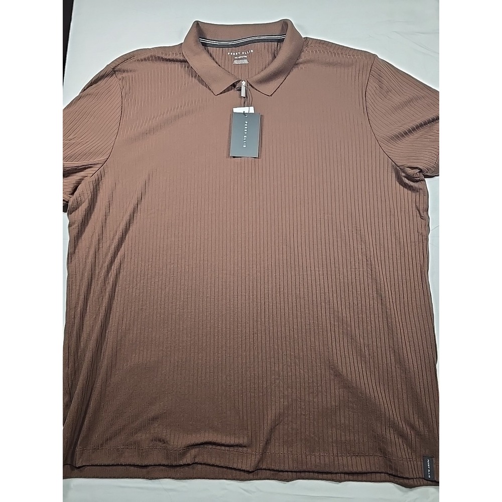 NWT Perryβ Ellis Golf Polo 2XL Performance Stretch Casual Men's